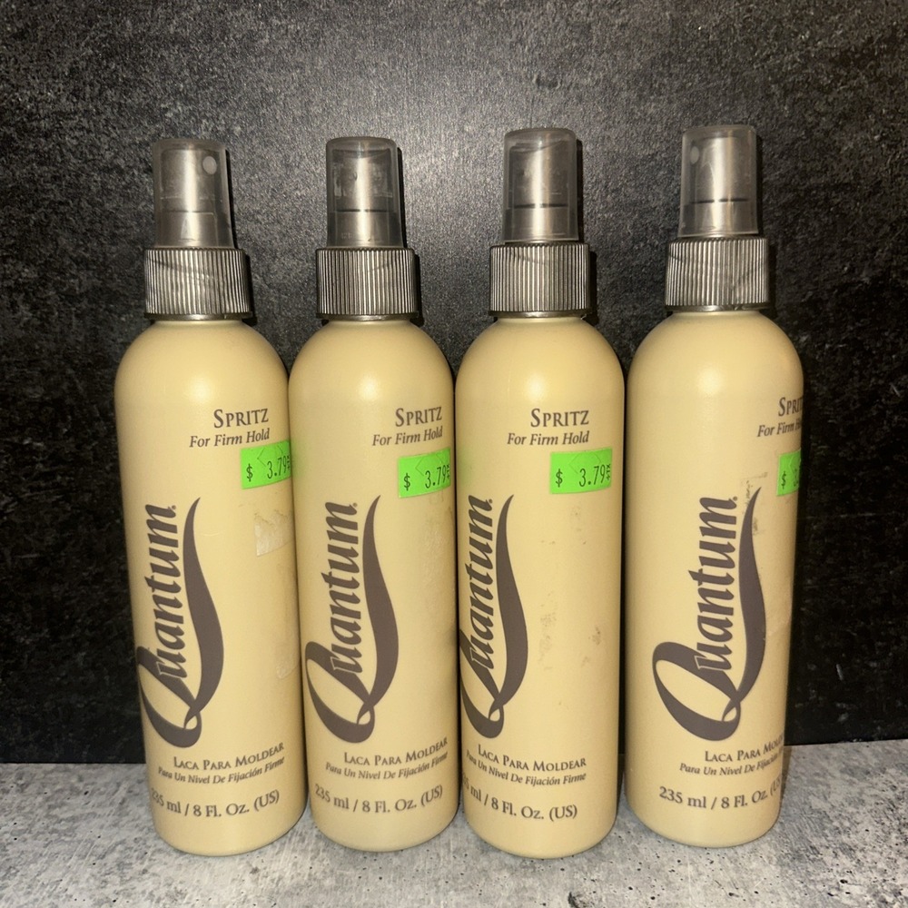 4 Lot Quantum Spritz For Firm Hold/8 oz